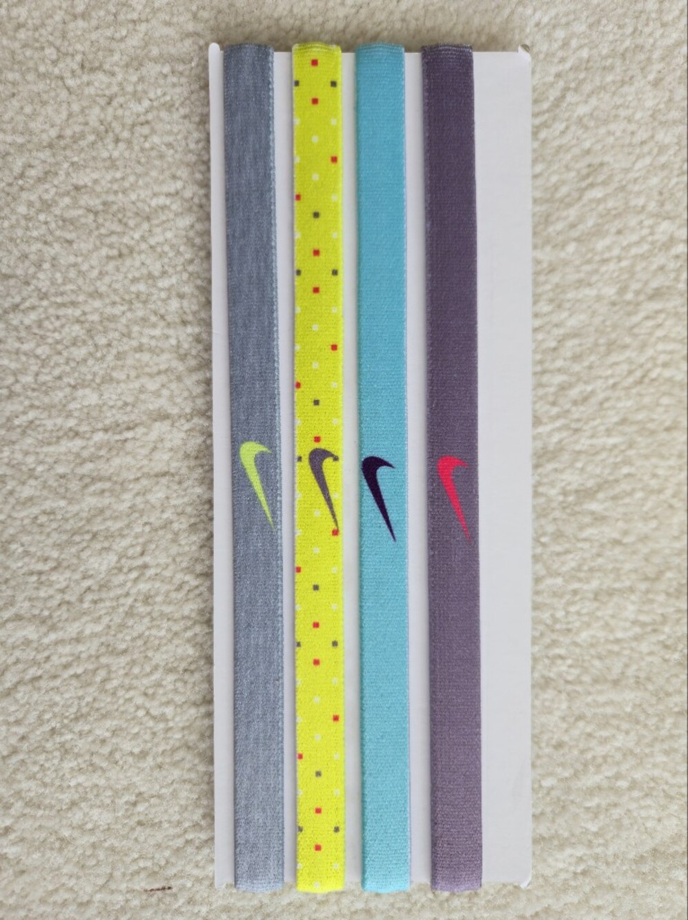 NEW Nike Elastic Grippy Headbands NWOT